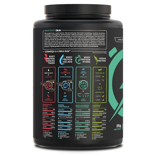 Whey Protein Hydro Baunilha Pote 900g Dux Nutrition