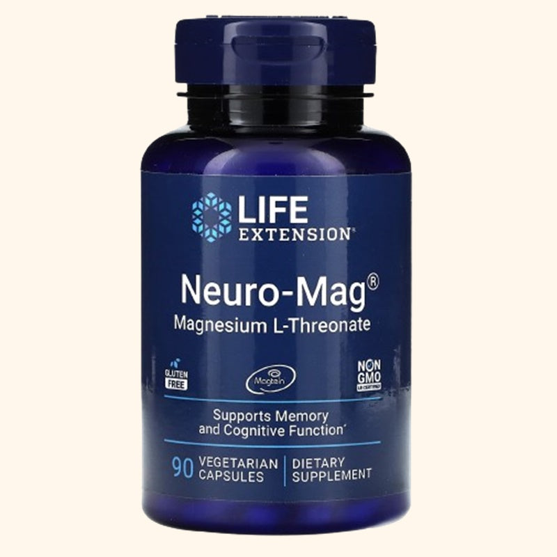 Life Extension Neuromag Magnesio L Treonato 90 Capsulas Vegetarianas