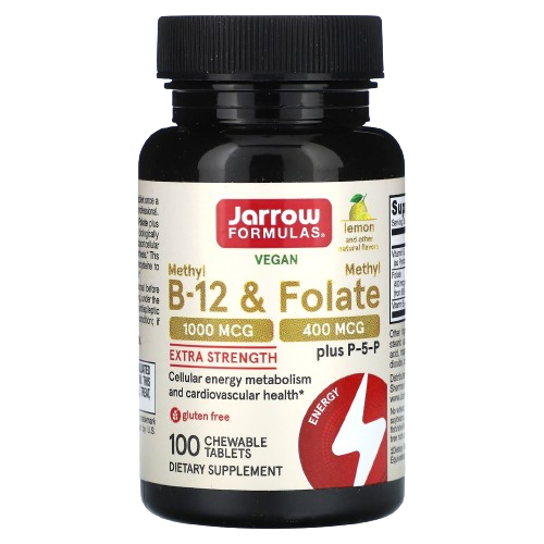 B-12 e Folate Limão 100 Comprimidos