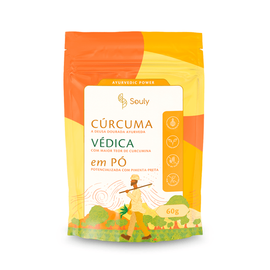 Cúrcuma Védica em Pó Souly 60g